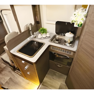 Wholesale High-end Aluminum RV Furniture Trailer Trailer Kitchen Cabinet Durable And Waterproof