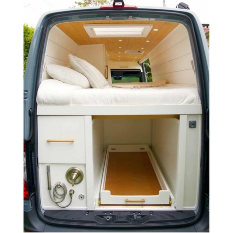 Modern Design Aluminum RV Bed Storage under Bed Trailer RV Standard Bed