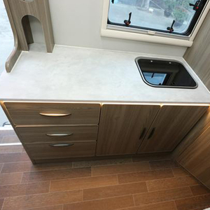 High-end Custom Aluminum cooking rv parts accessories camping sprinter van lightweight rv kitchen cabinet 