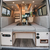 Hot sale aluminum lightweight RV furniture aluminum waterproof fireproof caravan sofa bed