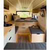 Light Color Custom RV Furniture Aluminum Camper Standard Bed with Cabinets Lightweight Durable