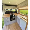 Durable Aluminum RV Furniture Customized RV Kitchen Cabinet with Drawers Storage Space 