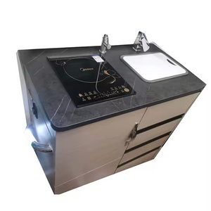 Wholesale Custom Aluminum Recreational Vehicle RV With Drawers Shower Cabinet For Caravan Motorhome