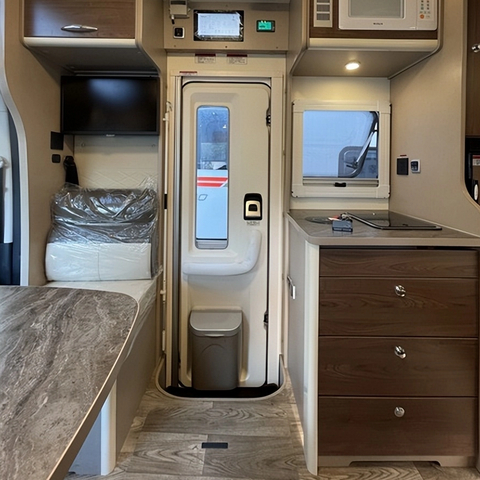 Hot sale customized rv kitchen storage cabinet caravan motorhome rv aluminum furniture