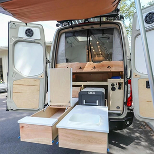 High Quality Fireproof Lightweight aluminium rv bed Luxury caravans Camper van rv furniture