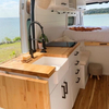 European style lightweight cooking camper van trailer rv custom furniture fireproof motorhome custom furniture