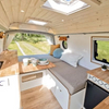 Multifunction Customized size camper camper accessories aluminum lightweight storage vw rv sofa bed 
