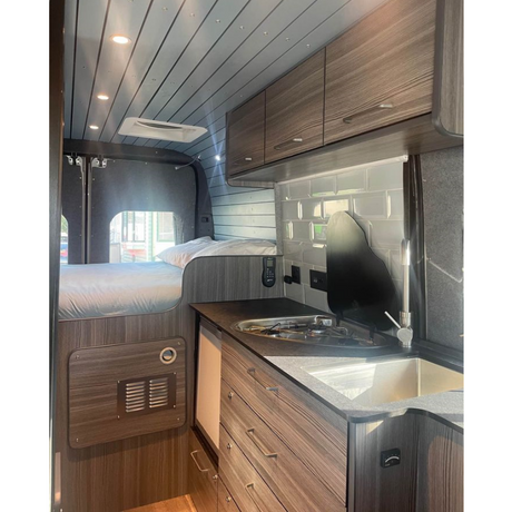 High-end Custom Aluminum RV Kitchen Cabinets Lightweight Aluminum Honeycomb Panel Cabinets