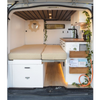 Lightweight Aluminum RV Furniture Camper Sofa Bed Retractable Sofa Bed To Save Space