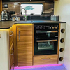Custom-made Aluminum storage space saving quality furniture travel vw lightweight rv kitchen cabinet 
