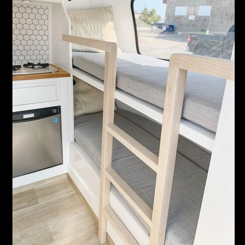 Practical RV Bunk Beds Lightweight Aluminum Camper Bunk Beds Van Bed