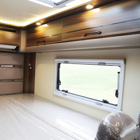 High Gloss Aluminum RV Wall Cabinet with Upturning Door Strong And Not Deformed