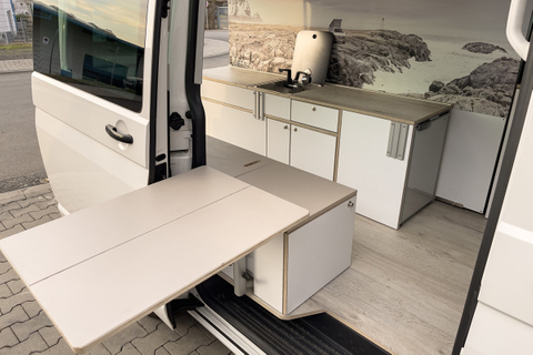 lightweight storage Custom motorhome Furniture lightweight multi-function sprinter van rv motorhome kitchen cabinet 