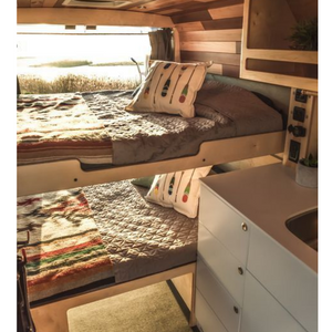 Space Saving RV Aluminum Bunk Beds Lightweight Camper Aluminum Furniture Bunk Beds