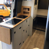 Multi-function cooking RV kitchen cabinet with drawers storage aluminum honeycomb panel camper accessories