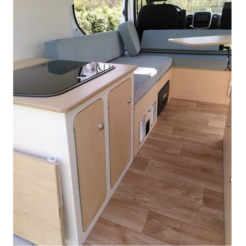 Modern Simple Aluminum RV Cabinet And Seat Cover Set Lightweight Aluminum Honeycomb Panel