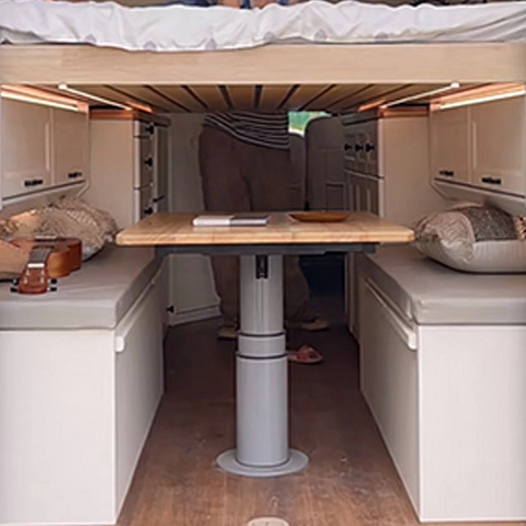 Modern style Lightweight aluminum rv camper sofa other camping RV motorhome camper pull out sofa