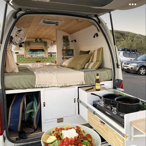 Modern Design caravan aluminum rv customized bed Storage lightweight vw sprinter van rv bed
