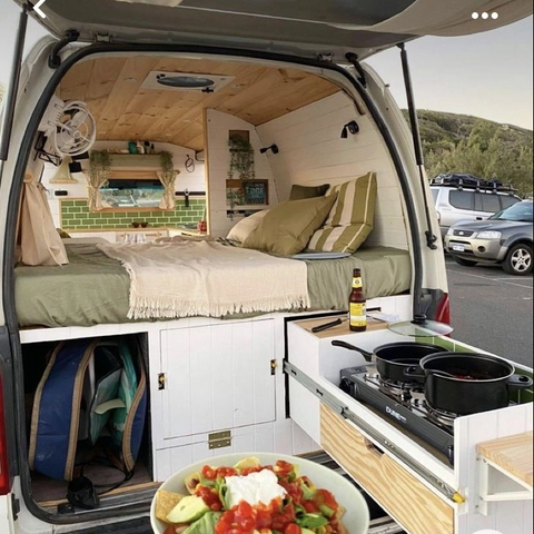 Modern Design caravan aluminum rv customized bed Storage lightweight vw sprinter van rv bed