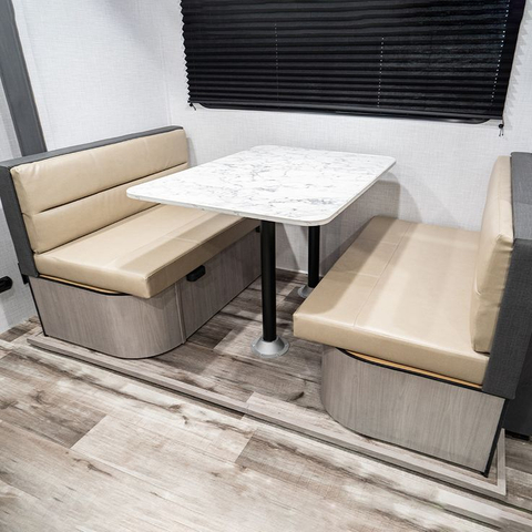 New RV Table Sofa Set Lightweight Aluminum RV Camper Van Furniture