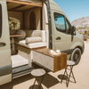 non-deformable durable Customized color camper RV furniture aluminum lightweight sofa bed 
