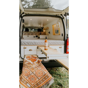 Modern design RV aluminum bed with drawers and extended desk under bed rv furniture