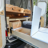 High Quality Fireproof Lightweight aluminium rv bed Luxury caravans Camper van rv furniture