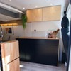 Nordic Style Aluminum RV Cabinet Lightweight Camper Aluminum Kitchen Cabinet