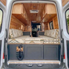 High-end aluminum RV furniture lightweight space-saving camper sofa bed with drawers
