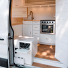 High quality RV kitchen cabinet with drawers aluminum honeycomb panel camper accessories