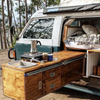 New Design recreational storage aluminum rv sofa bed lightweight custom caravan sprinter van rv kitchen cabinet