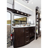 Luxury RV Aluminum Cabinet Set, Multi-functional Aluminum Camper Kitchen Cabinet Hanging Cabinet