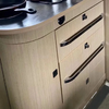 RV Custom Kitchen Accessories Waterproof Lightweight Aluminum Kitchen Cabinet 