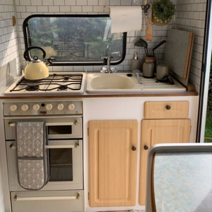 Lightweight RV Kitchen Cabinet Multi-purpose Aluminum Camper Van Cabinet