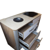 New Modern style Waterproof Lightweight kitchen cabinet rv aluminum cabinet for camper van trailer motorhome