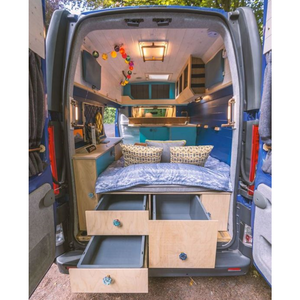 Multifunctional Aluminum RV Standard Bed with Drawers for Increased Storage
