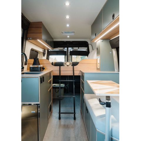 Professional Aluminum RV Furniture Manufacturer Aluminum Camper Cabinet Set
