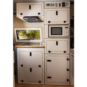Popular RV Kitchen Cabinet Aluminum Camper Furniture Light RV Furniture