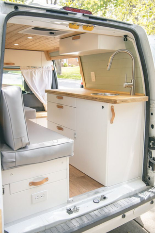 Multi-functional aluminum RV furniture accessories vw sprinter van camper kitchen cabinet 