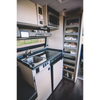Customized Aluminum RV Cabinet Set Mobile Home Kitchen Cabinet Strong And Durable without Deformation