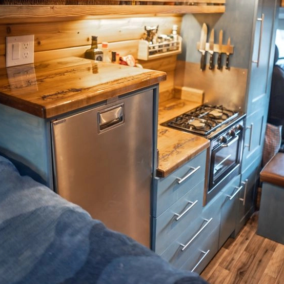 Multifunctional Composite rv interior accessories Waterproof RV Kitchen Cabinet for Caravan camper trailer