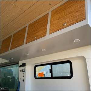 Light RV Aluminum Furniture RV Wall Cabinet Upside-down Cabinet Door Durable