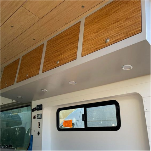 Light RV Aluminum Furniture RV Wall Cabinet Upside-down Cabinet Door Durable