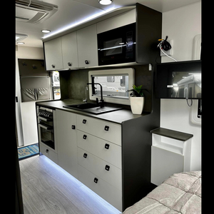 High-end Aluminum RV Kitchen Cabinets Lightweight RV Furniture Accessories