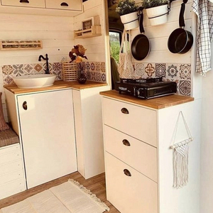 Practical RV kitchen cabinets aluminum camper kitchen cabinets RV motorhome accessories