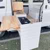Multi-functional space saving RV kitchen cabinet lightweight aluminum rv interior accessories