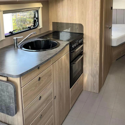 Multi-function camping aluminium honey comb rv furniture for camper van space-saving kitchen cabinet