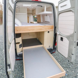 Hot sales custom aluminum rv customized bed with drawers lightweight rv camper accessories bulk