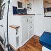 Popular lightweight RV kitchen cabinet waterproof aluminum rv furnishings with sink