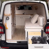 New Modern fireproof Lightweight aluminum rv customized bed Camper motorhome caravan rv furniture